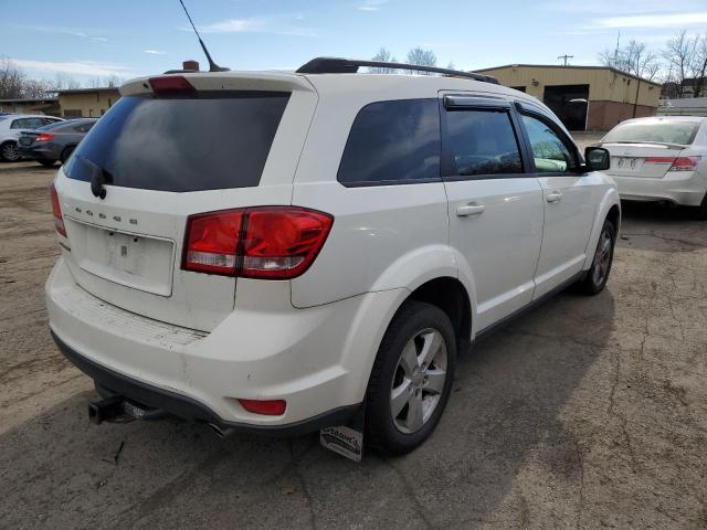 3D4PG1FG0BT528036 - 2011 DODGE JOURNEY MAINSTREET WHITE photo 3