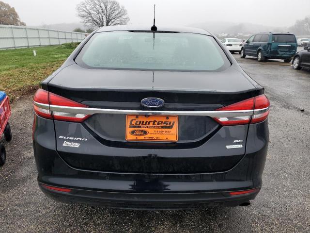 3FA6P0HD2HR150397 - 2017 FORD FUSION SE BLACK photo 6