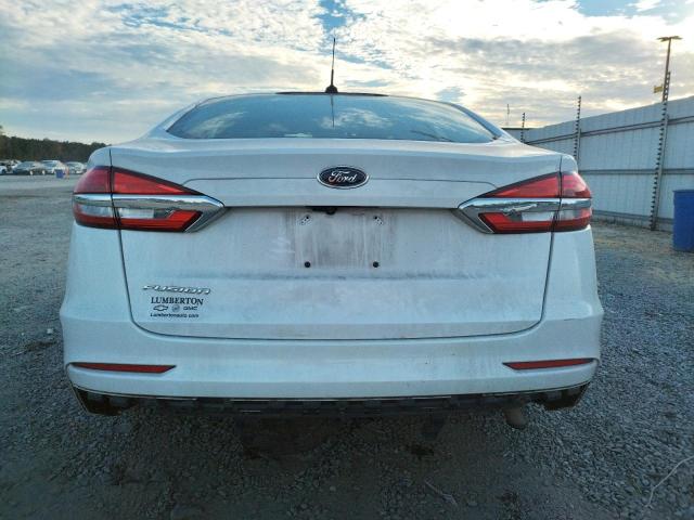 3FA6P0G78KR142582 - 2019 FORD FUSION S WHITE photo 6