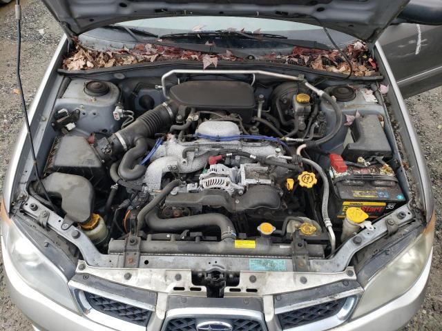 JF1GG68616H808167 - 2006 SUBARU IMPREZA OUTBACK SPORT GRAY photo 11