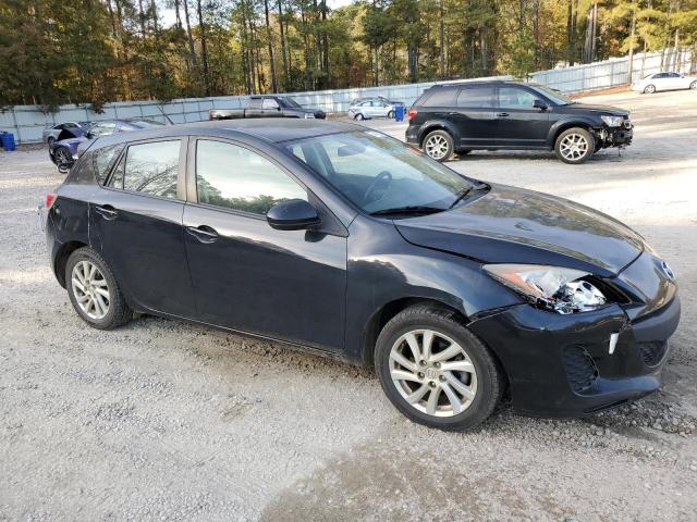 JM1BL1L75C1694990 - 2012 MAZDA 3 I GRAY photo 4