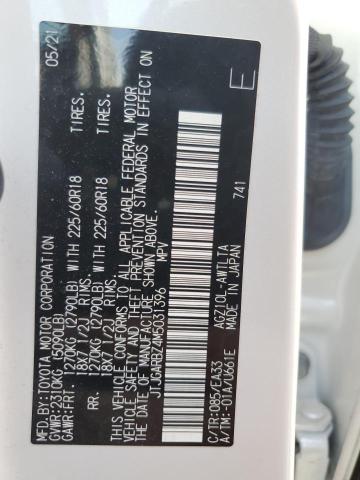 JTJGARBZ4M5031396 - 2021 LEXUS NX 300 BASE 白色 照片 13