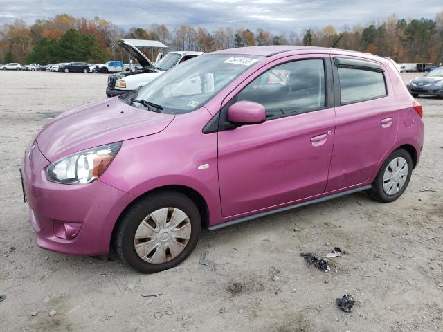 ML32A3HJ8FH012883 - 2015 MITSUBISHI MIRAGE DE PINK photo 1