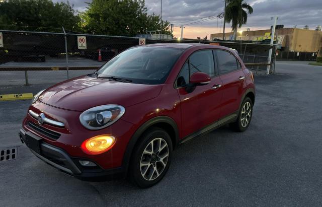 ZFBCFYCTXGP385264 - 2016 FIAT 500X TREKKING RED photo 2