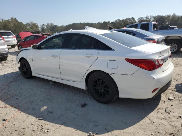 5NPEB4AC9EH941716 - 2014 HYUNDAI SONATA GLS WHITE photo 2