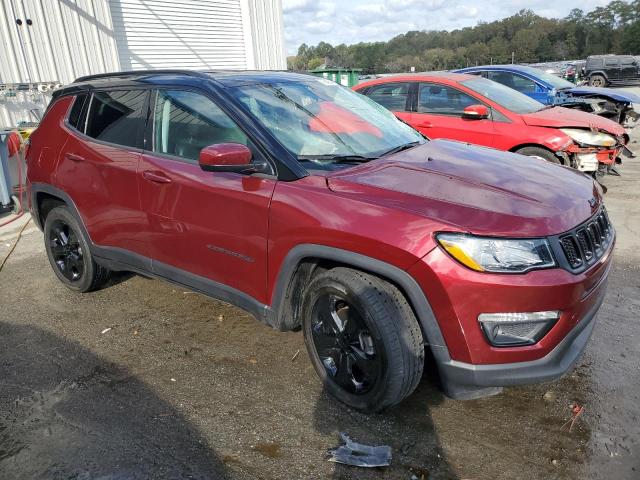 3C4NJCBB9MT604111 - 2021 JEEP COMPASS LATITUDE MAROON photo 4