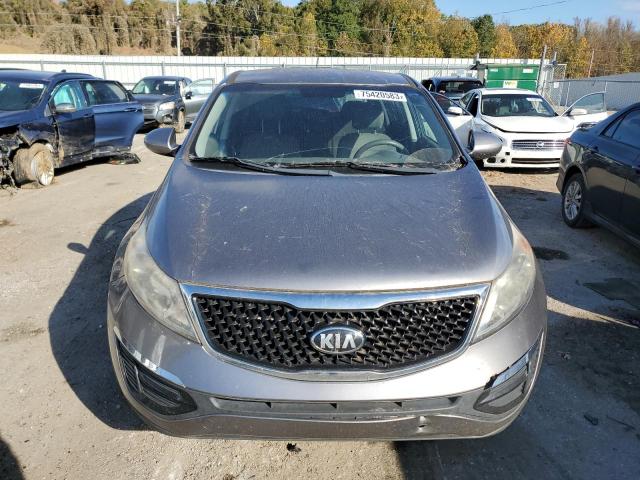 KNDPB3AC5E7647821 - 2014 KIA SPORTAGE BASE GRAY photo 5