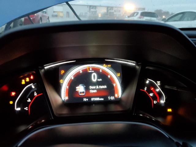 SHHFK7H91HU229587 - 2017 HONDA CIVIC SPORT TOURING BLUE photo 9