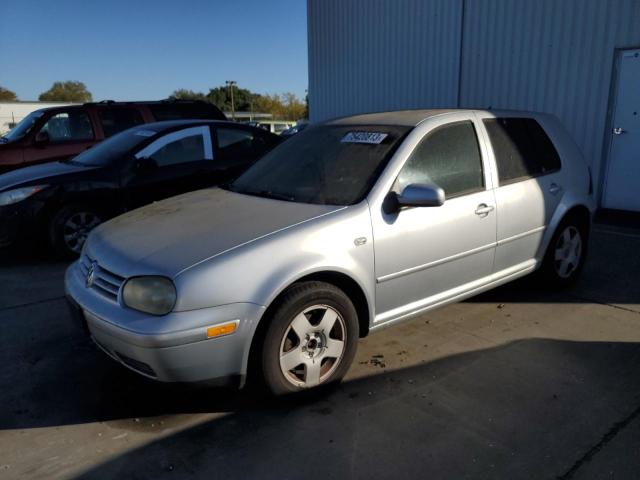 9BWGD61J114051469 - 2001 VOLKSWAGEN GOLF GLS SILVER photo 1