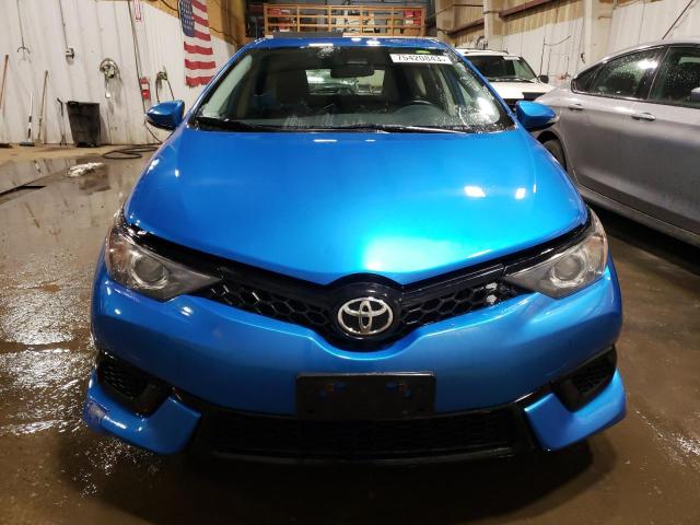 JTNKARJE7HJ536028 - 2017 TOYOTA COROLLA IM BLUE photo 5