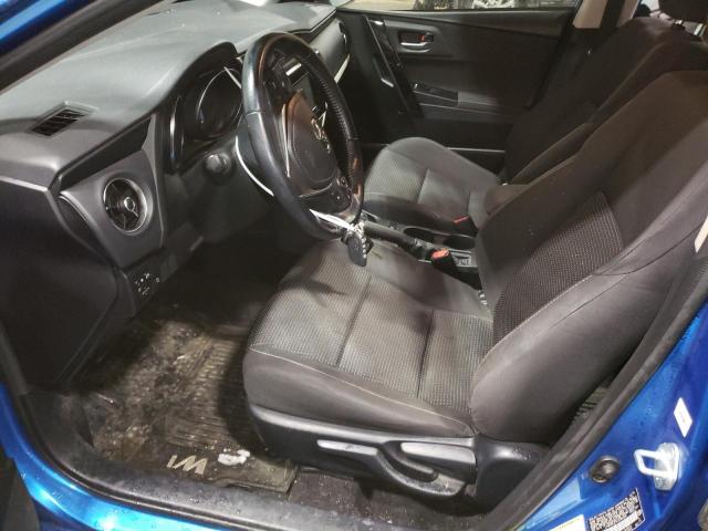 JTNKARJE7HJ536028 - 2017 TOYOTA COROLLA IM BLUE photo 7