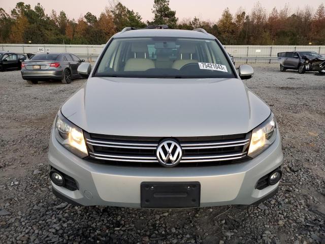 WVGAV3AX6EW582558 - 2014 VOLKSWAGEN TIGUAN S SILVER photo 5