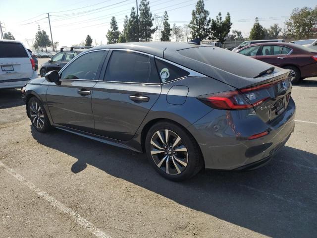 19XFL1H74PE015255 - 2023 HONDA CIVIC EXL ნაცრისფერი ფოტო 2