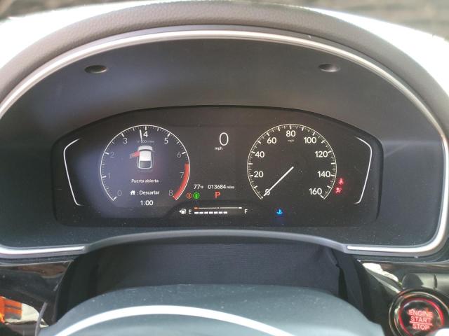 19XFL1H74PE015255 - 2023 HONDA CIVIC EXL ნაცრისფერი ფოტო 9