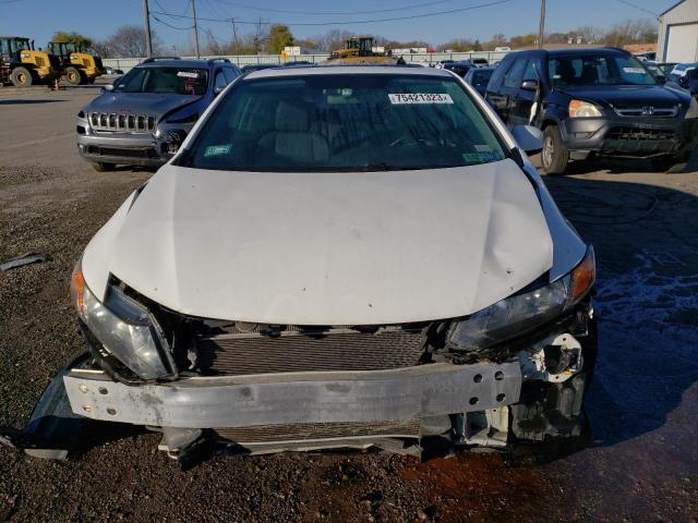 2HGFG3B09CH513558 - 2012 HONDA CIVIC EXL WHITE photo 5