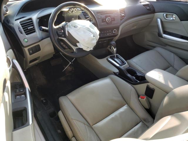 2HGFG3B09CH513558 - 2012 HONDA CIVIC EXL თეთრი ფოტო 8