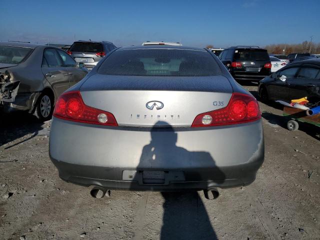 JNKCV54EX5M426410 - 2005 INFINITI G35 GRAY photo 6