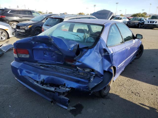 1HGEM1153XL084075 - 1999 HONDA CIVIC SI BLUE photo 3