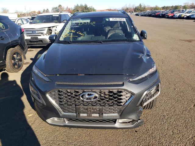 KM8K3CA52LU434845 - 2020 HYUNDAI KONA LIMITED GRAY photo 5