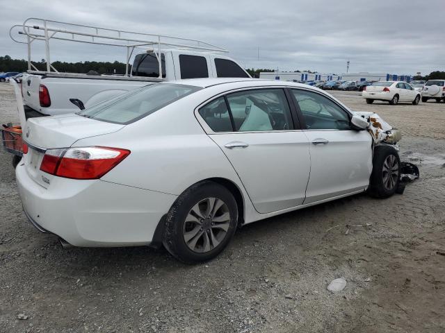 1HGCR2F31EA300312 - 2014 HONDA ACCORD LX WHITE photo 3