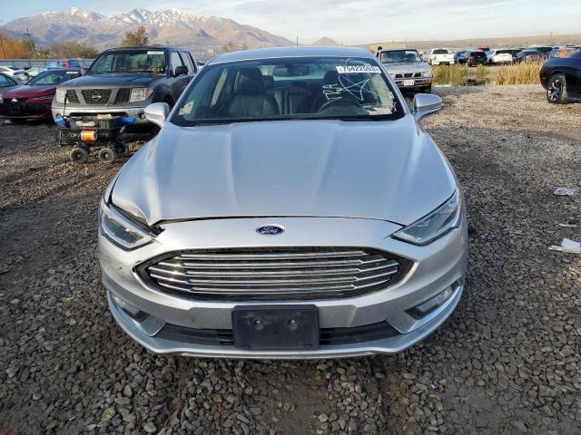 3FA6P0SU6HR350482 - 2017 FORD FUSION TITANIUM PHEV SILVER photo 5