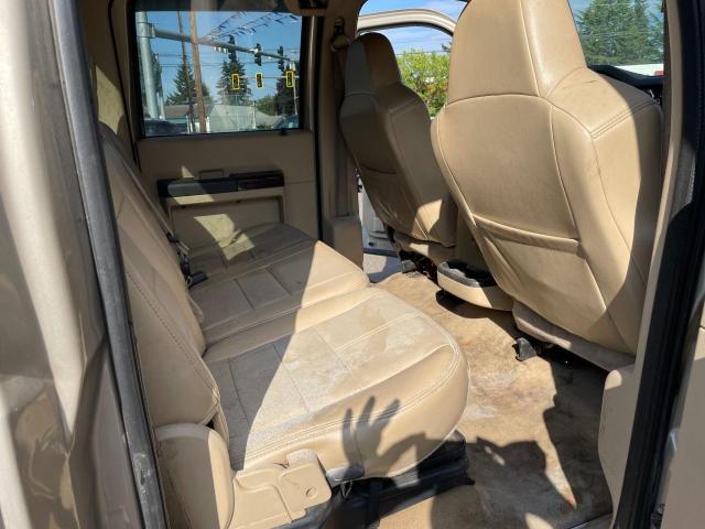 1FTSW2BR2AEB06291 - 2010 FORD F250 SUPER DUTY GOLD photo 6