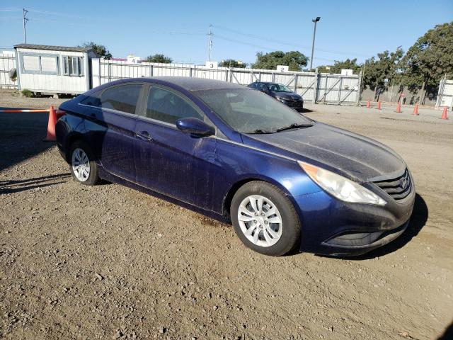 5NPEB4AC0BH018312 - 2011 HYUNDAI SONATA GLS BLUE photo 4