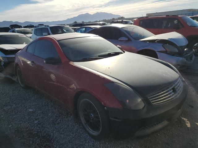 JNKCV54E65M421091 - 2005 INFINITI G35 RED photo 4