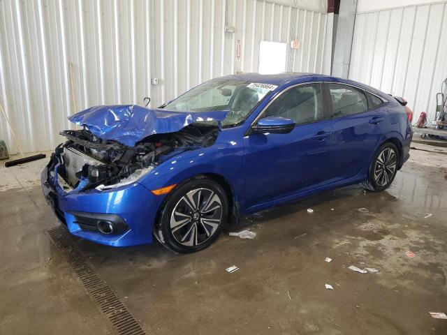 19XFC1F75GE041656 - 2016 HONDA CIVIC EXL ლურჯი ფოტო 1