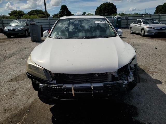 1HGCR2F70EA297776 - 2014 HONDA ACCORD EX WHITE photo 5