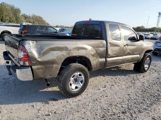 5TFTU4GNXEX052597 - 2014 TOYOTA TACOMA PRERUNNER ACCESS CAB GREEN photo 3