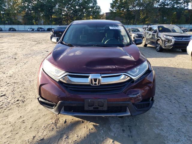 7FARW5H30HE000650 - 2017 HONDA CR-V LX BURGUNDY photo 5