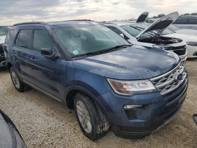 1FM5K8D85JGA24572 - 2018 FORD EXPLORER XLT BLUE photo 4