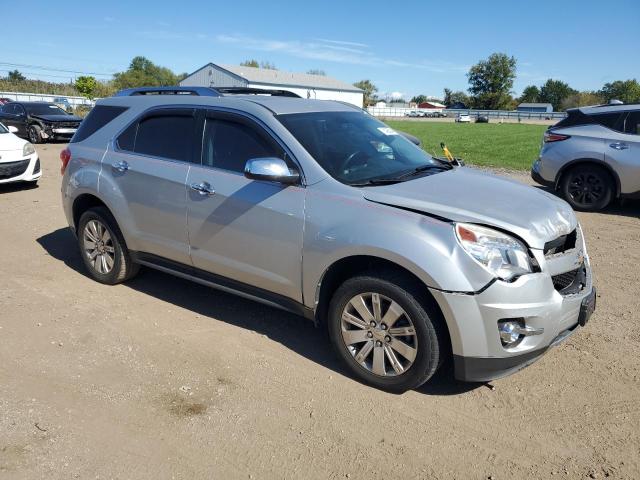 2CNALFEC9B6237674 - 2011 CHEVROLET EQUINOX LTZ SILVER photo 4