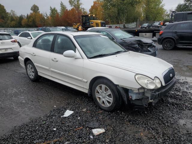 KMHWF25S02A673104 - 2002 HYUNDAI SONATA GL WHITE photo 4