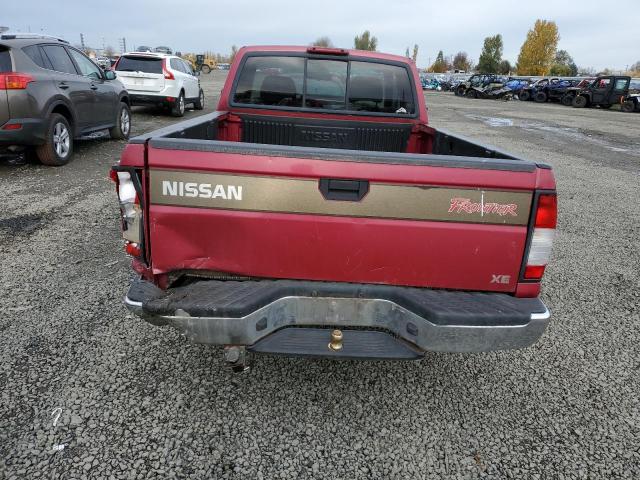 1N6DD26SXWC300045 - 1998 NISSAN FRONTIER KING CAB XE RED photo 6