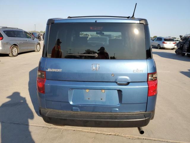 5J6YH18718L008812 - 2008 HONDA ELEMENT EX BLUE photo 6