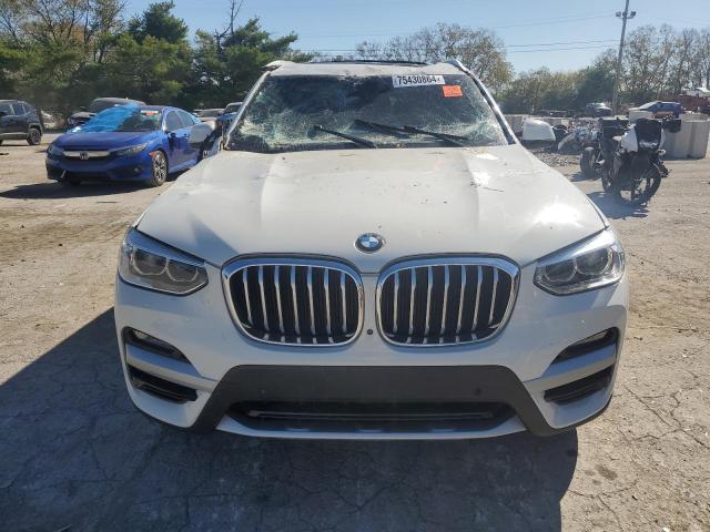 5UXTY5C00M9D90504 - 2021 BMW X3 XDRIVE30I WHITE photo 5