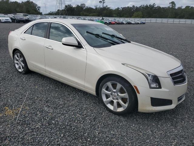 1G6AA5RX9D0130043 - 2013 CADILLAC ATS WHITE photo 4