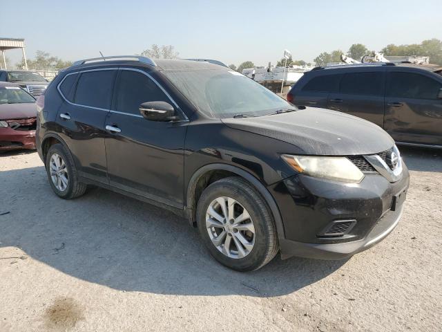 KNMAT2MV3FP511246 - 2015 NISSAN ROGUE S BLACK photo 4