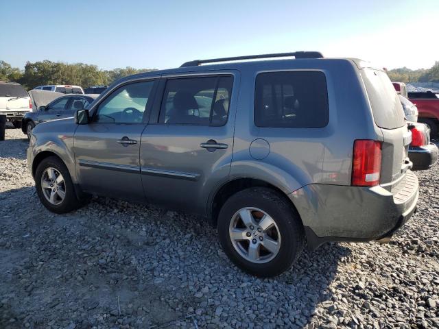 5FNYF48699B010459 - 2009 HONDA PILOT EXL GRAY photo 2