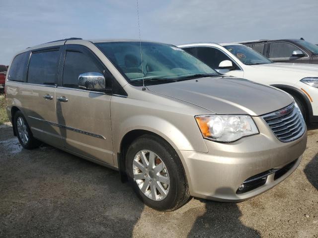 2C4RC1CG5CR246291 - 2012 CHRYSLER TOWN & COU TOURING L GOLD photo 4