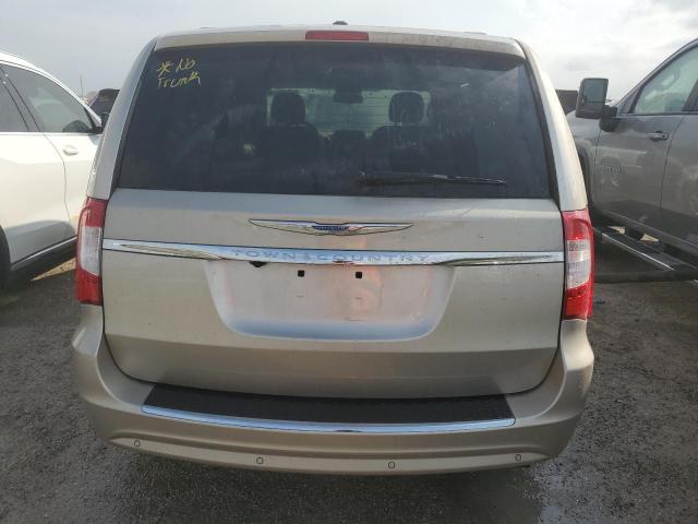 2C4RC1CG5CR246291 - 2012 CHRYSLER TOWN & COU TOURING L GOLD photo 6