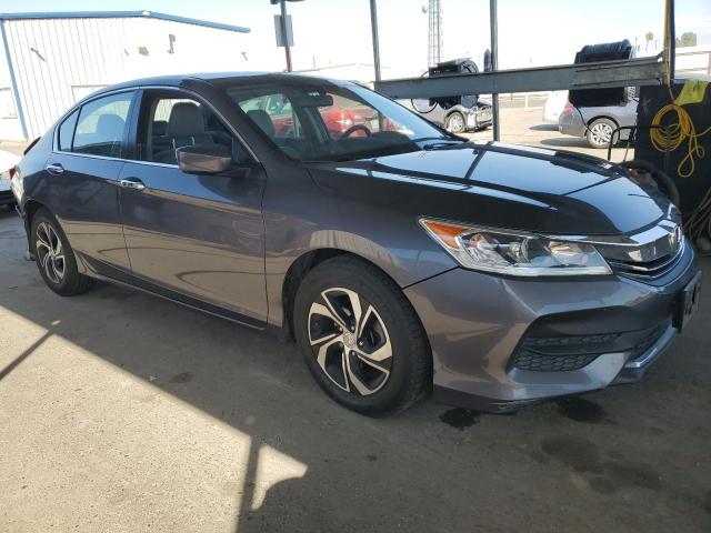 1HGCR2F38GA105858 - 2016 HONDA ACCORD LX GRAY photo 4