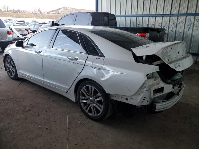 3LN6L2G94DR804241 - 2013 LINCOLN MKZ WHITE photo 2