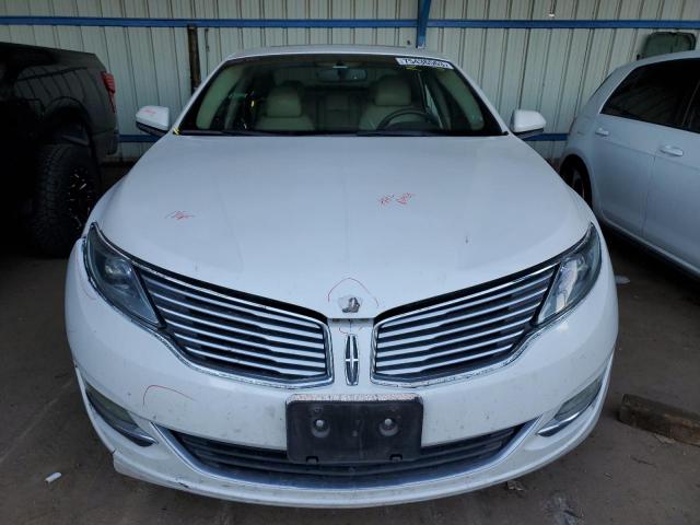 3LN6L2G94DR804241 - 2013 LINCOLN MKZ WHITE photo 5