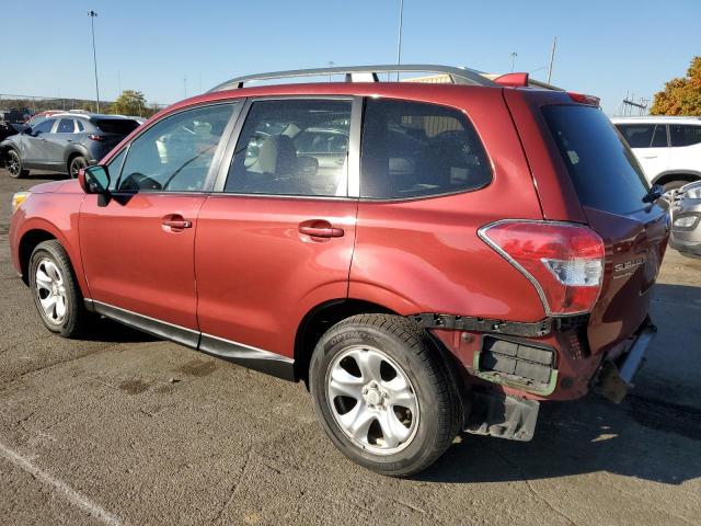 JF2SJADC5GH537847 - 2016 SUBARU FORESTER 2.5I PREMIUM RED photo 2