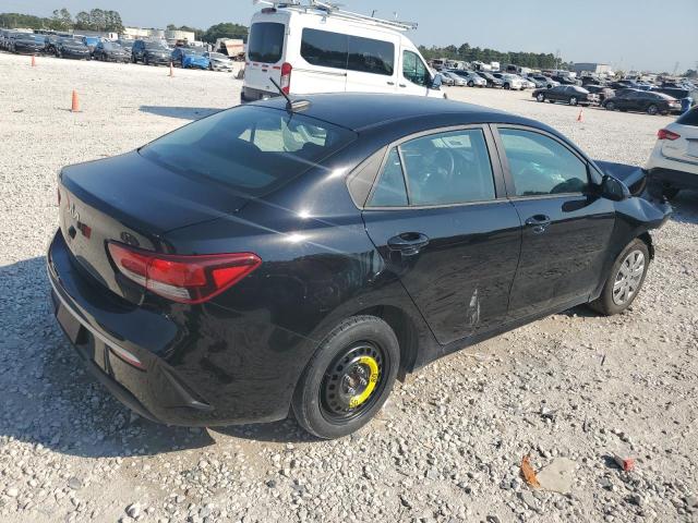 3KPA24ADXPE607886 - 2023 KIA RIO LX BLACK photo 3