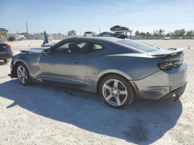 1G1FB1RX2M0108144 - 2021 CHEVROLET CAMARO LS SILVER photo 2