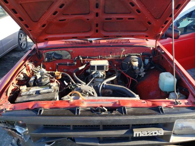 JM2UF1132N0279355 - 1992 MAZDA B2200 SHORT BED RED photo 11